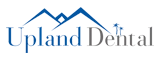 The Upland Dental Clinic logo for the website scrolling header